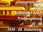 Trix Express, 80 Jahre Diesel-Elektrischer Triebwagen 1
