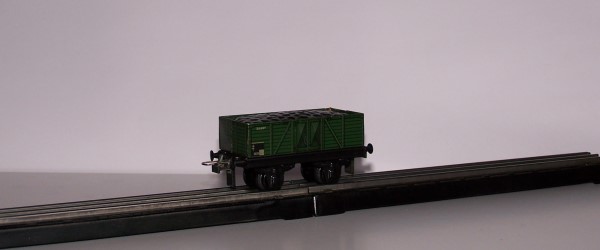 Trix Express kurzer offener Güterwagen mit Kohleladung