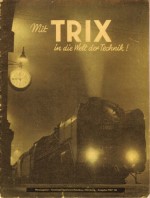 Trix Express Katalog von 1937 - 38