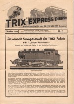 Trix Express Dienst von 1940